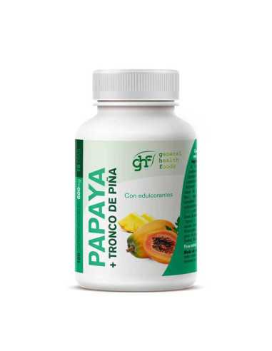 Papaya+piña 600mg 100 comprimidos GHF